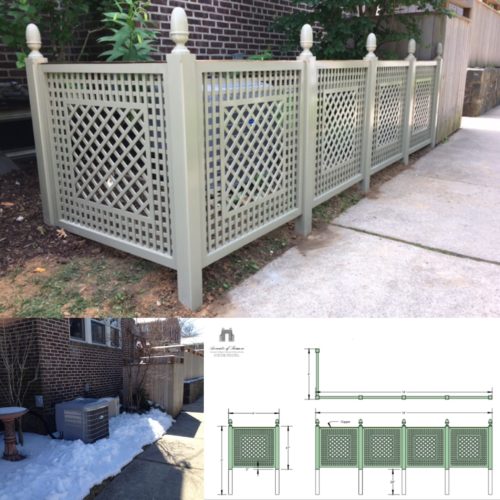 Before – After & Design drawing
