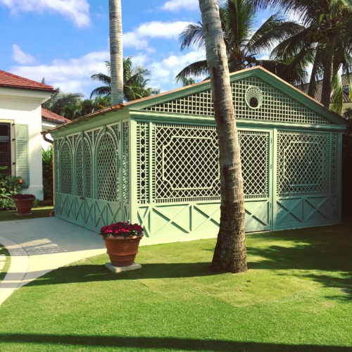 Aluminum pavilion
